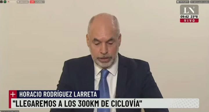 Larreta sobre la grita