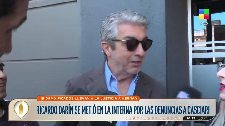 Darín opinó sobre Casciari