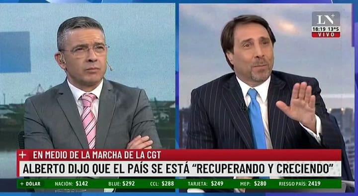 La inesperada reacción de Feinmann y Rossi con el discurso de Alberto Fernández