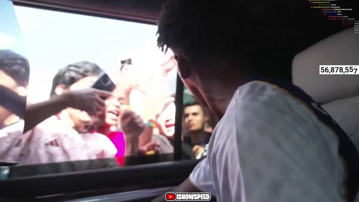 Speed al ver la imagen de Cristiano Ronaldo llorando