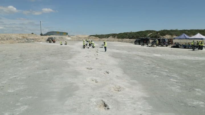 Dinosaur Tracking Across Time