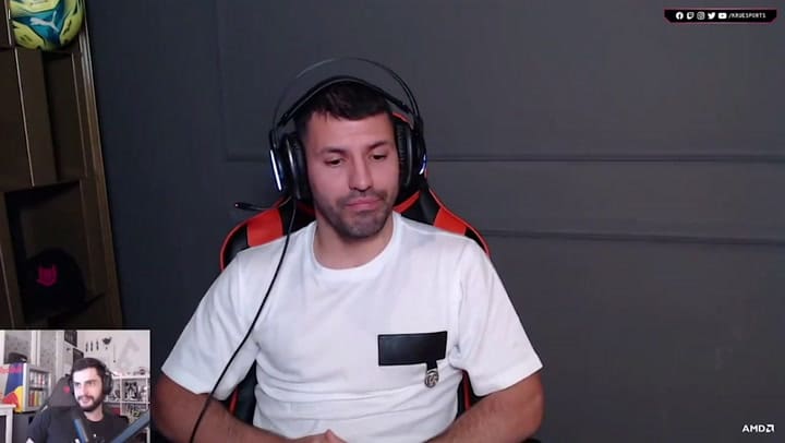 El Kun Agüero agradeció el apoyo de la gente