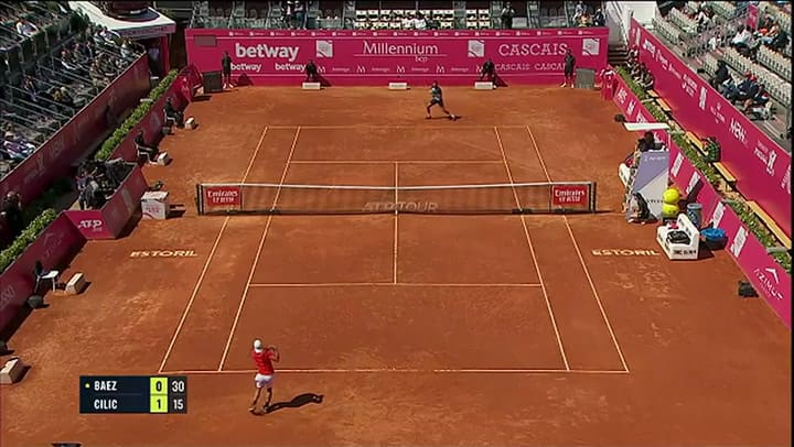 Sebastián Báez consiguió una victoria de alto impacto en Estoril