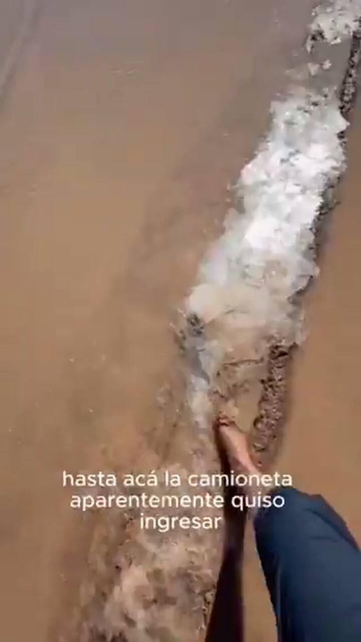 El video difundido por la municipalidad de Calingasta