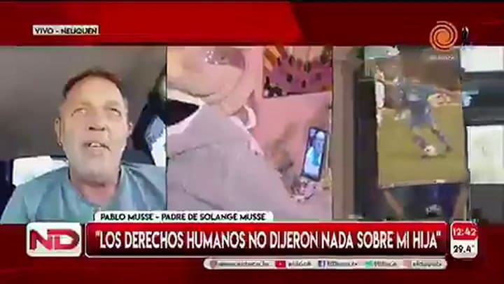 El padre de Solange Musse cuestionó el masivo velorio de Diego Maradona - Fuente: El Doce TV