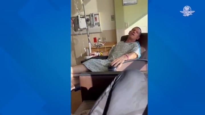El emotivo momento en el que un padre se entera que su hija le donó un riñón