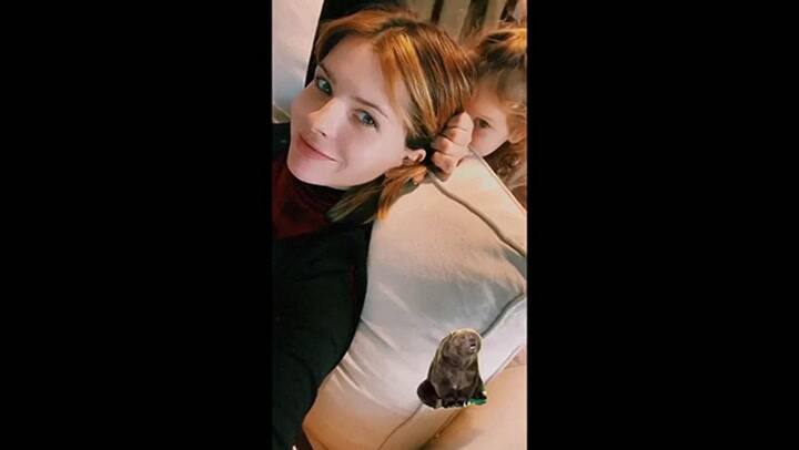 La China Suárez volvió a mostrar su pancita de embarazada junto a Magnolia