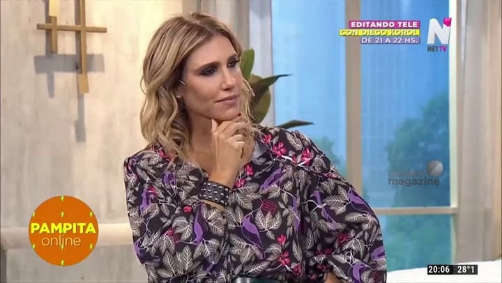 Pampita reveló cuál fue su primer trabajo antes de empezar como modelo