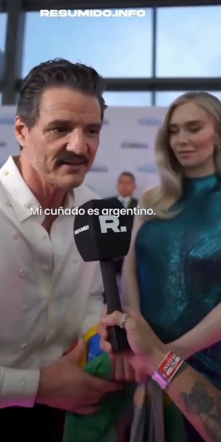 Pedro Pascal: "Argentina me encanta"