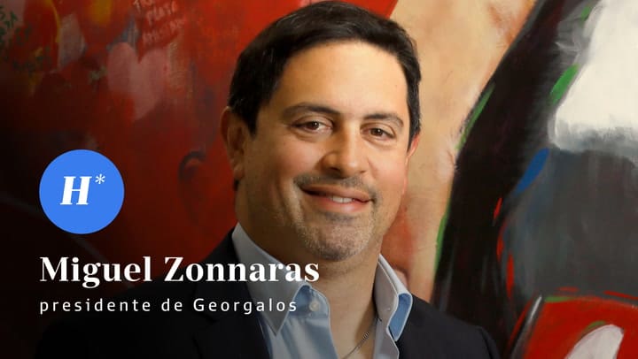 Miguel Zonnaras, presidente de Georgalos