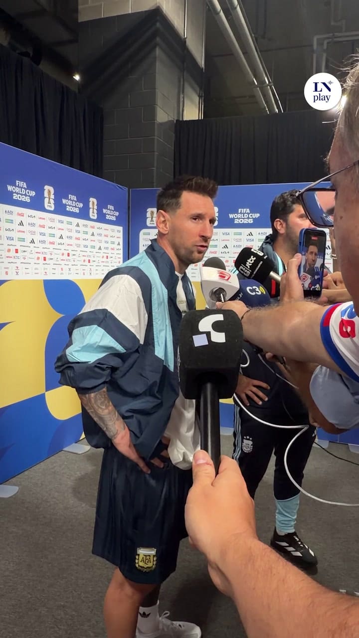 Messi habló en zona mixta tras convertirse en el máximo goleador de los mundiales