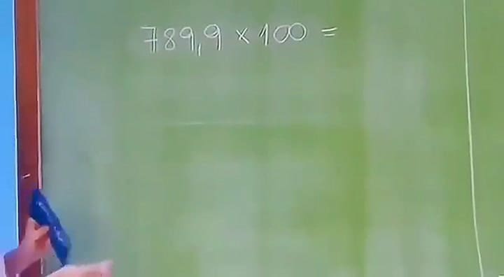 Error en multiplicación con números decimales 2 - Fuente: Twitter @actualidadworld