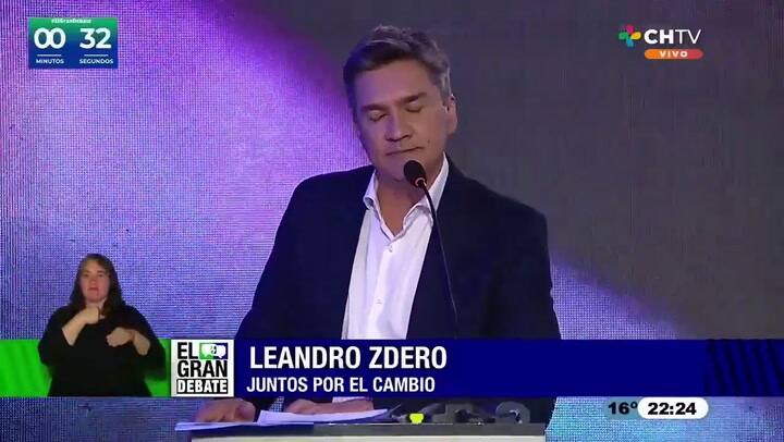 Debate en Chaco: el candidato de JxC cuestionó a la madre muerta de Capitanich