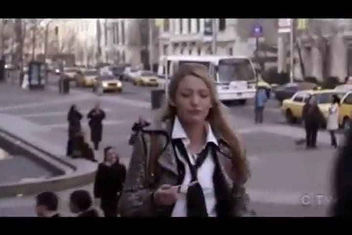 Leighton Meester en Gossip Girl - Fuente: YouTube