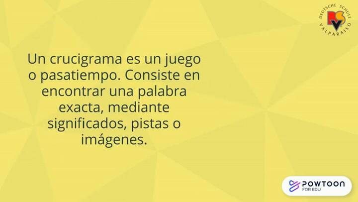 ¿Cómo jugar al crucigrama?