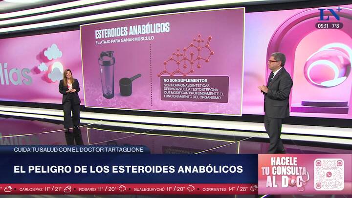 El peligro de los esteroides anabólicos