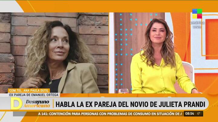 Ana Paula Dutil, la ex de Emanuel Ortega, y el apoyo incondicional a Julieta Prandi: “Somos familia”