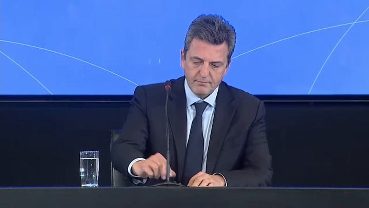 Sergio Massa anuncia las medidas que encarará desde el Ministerio de Economía