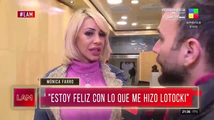 Mónica Farro sobre Lotocki: 'Hay dos lados de la verdad'