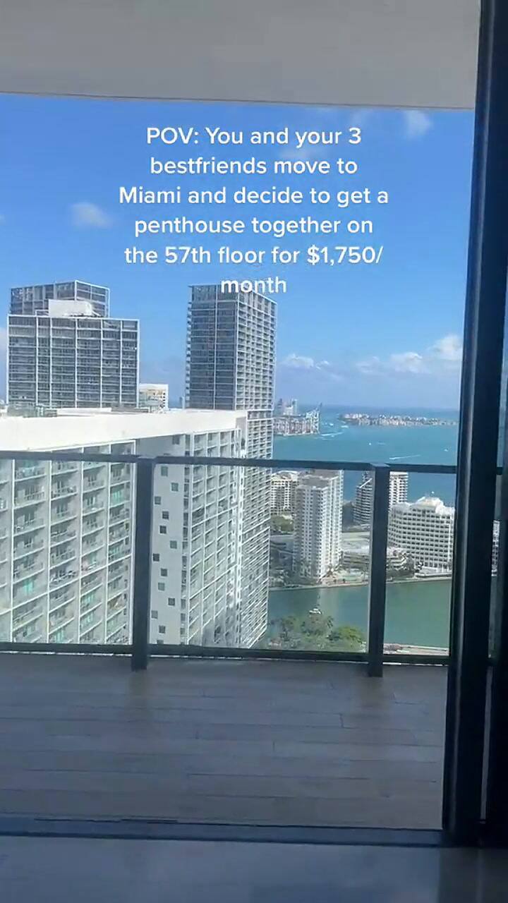 La joven compartió que es posible vivir en Miami con un presupuesto bajo