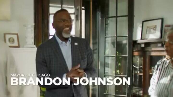 La campaña de reelección de Brandon Johnson
