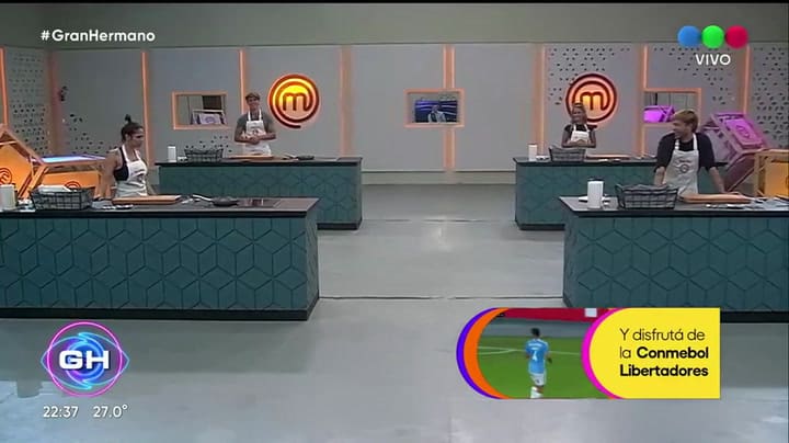 Gran Hermano: tuvieron un desafío MasterChef