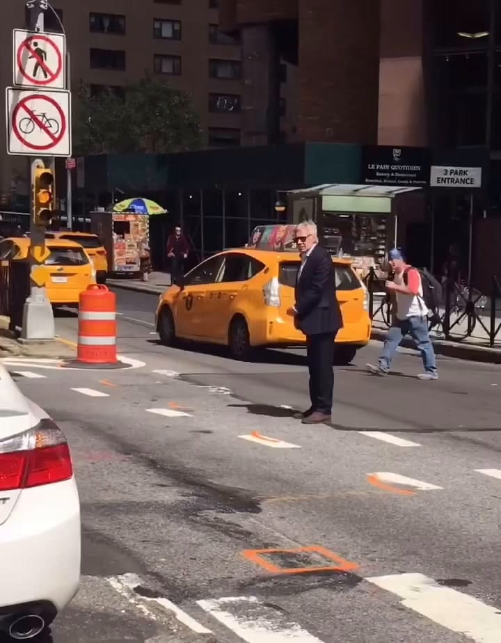 Harrison Ford volvió a sorprender en Nueva York