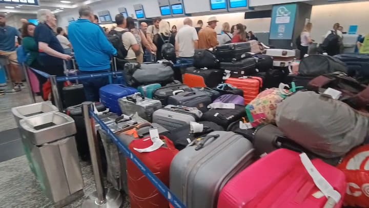 Paro sorpresivo en Aeroparque