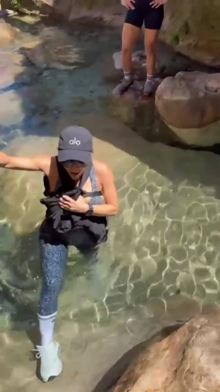 Evangelina Anderson vivió una experiencia inmersa en la naturaleza