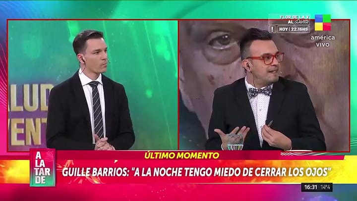 Guillermo Barrios contó su experiencia con la muerte