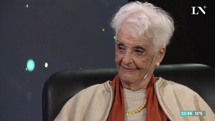 Graciela Fernández Meijide: 'Los DD.HH. deberían despegarse de lo que pasó en los 70'