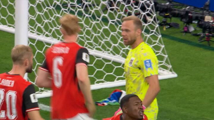 El penal que erró Messi ante Austria