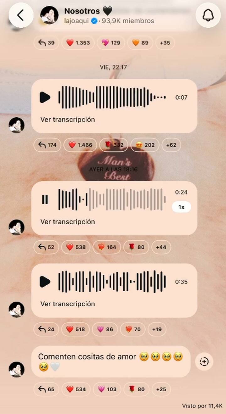 El mensaje de La Joaqui para sus fans tras su separación de Luck Ra
