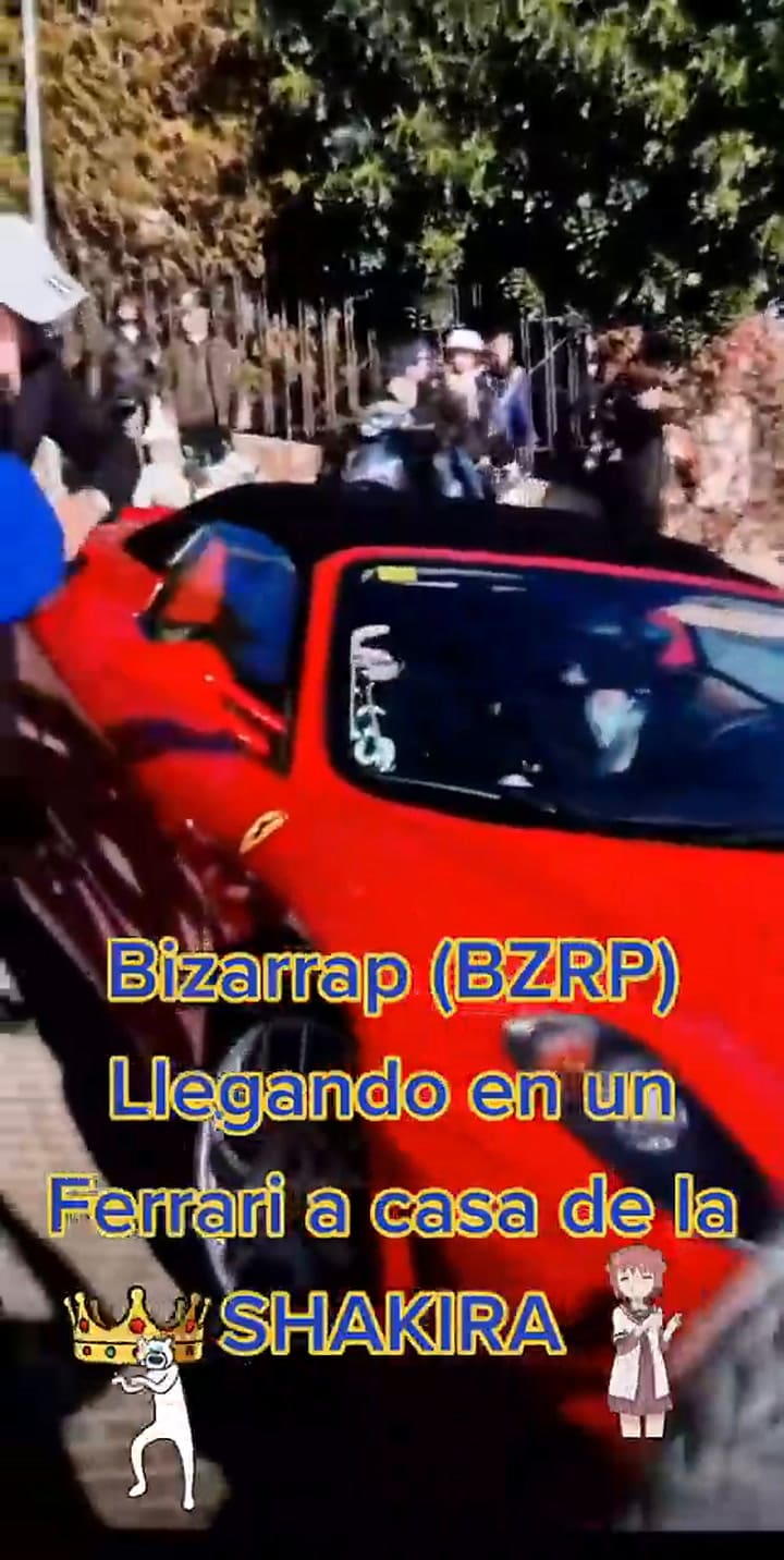 La historia del Ferrari y el falso Bizarrap frente a la casa de Shakira