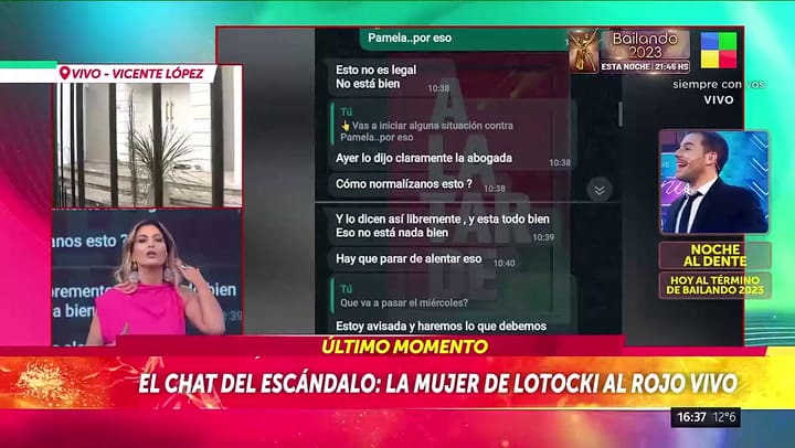 La palabra de la esposa de Aníbal Lotocki tras los incidentes en su domicilio