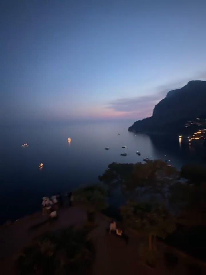 Las vacaciones de Pampita en Capri