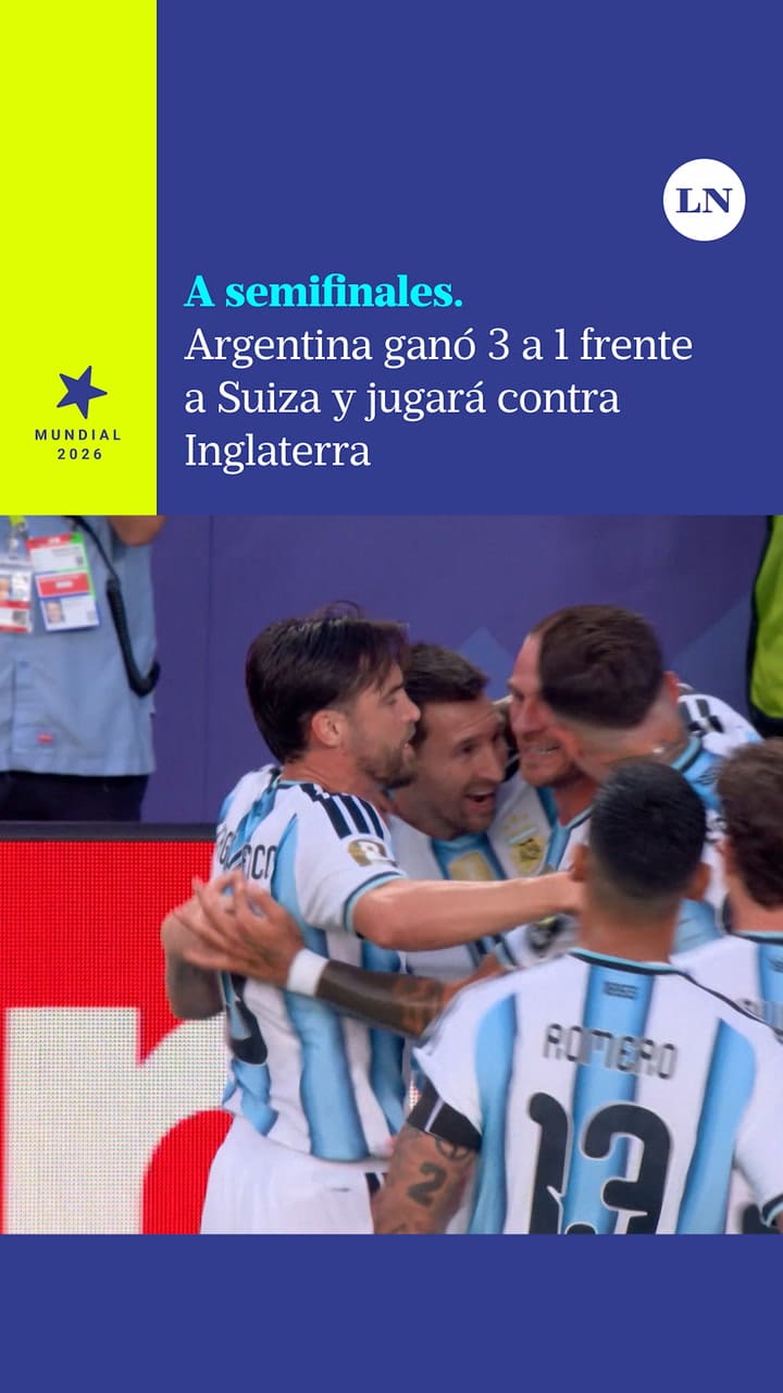 Argentina 3 - Suiza 0: el resumen del partido