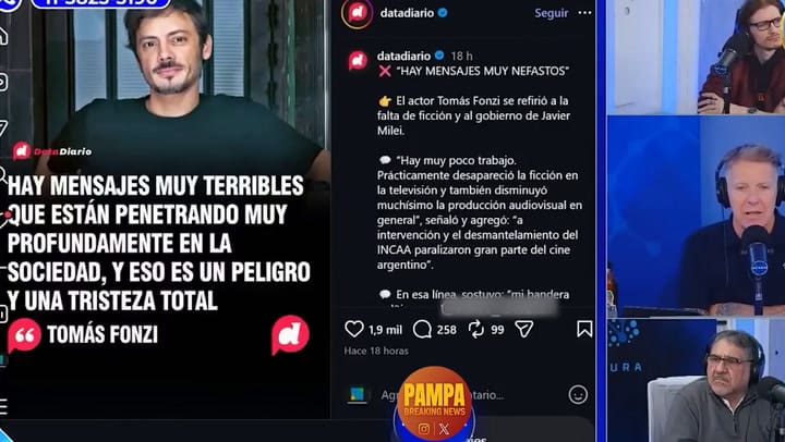 Las declaraciones de Fantino contra Tomás Fonzi
