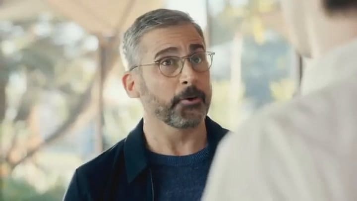 Steve Carrell y Cardi B en el Super Bowl