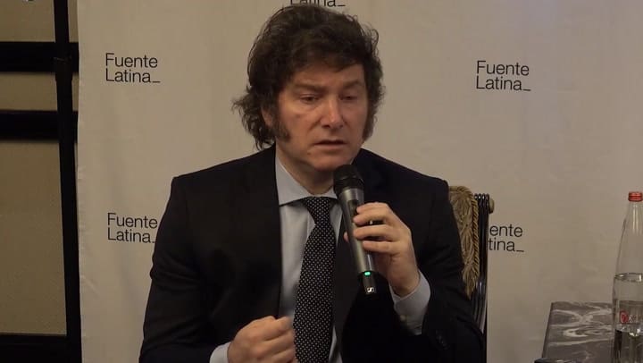 Milei sobre la economía, su novia y los "progres" y "zurdos"