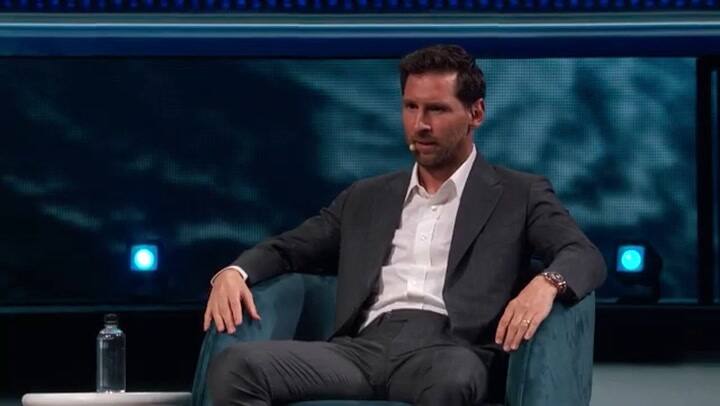 Messi en el America Business Forum 2025