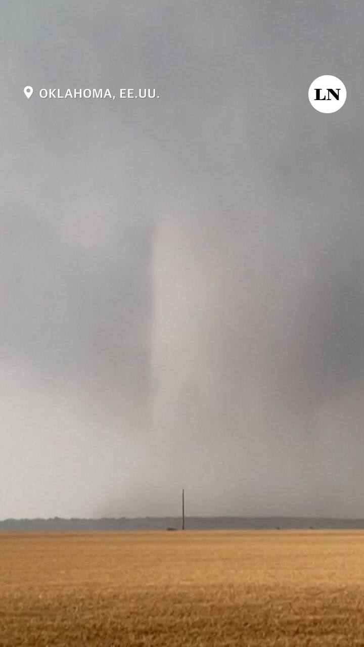 Tornado en Estados Unidos: las impactantes imágenes desde Oklahoma