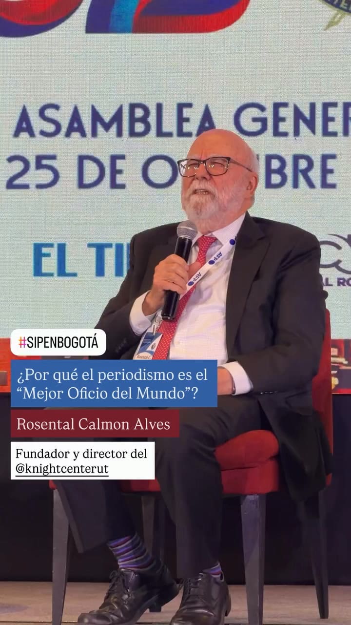 Rosental Calmon Alves y su recuerdo del "oficio más hermoso del mundo" de Gabriel García Marquez