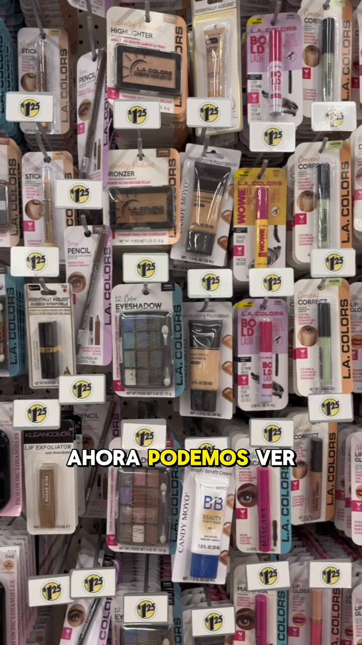 Mostró los productos que se venden a US$ 1,25 en Dollar Tree