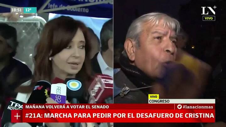 Qué dice la gente que fue a la marcha del #21A, para pedir por el desafuero de Cristina