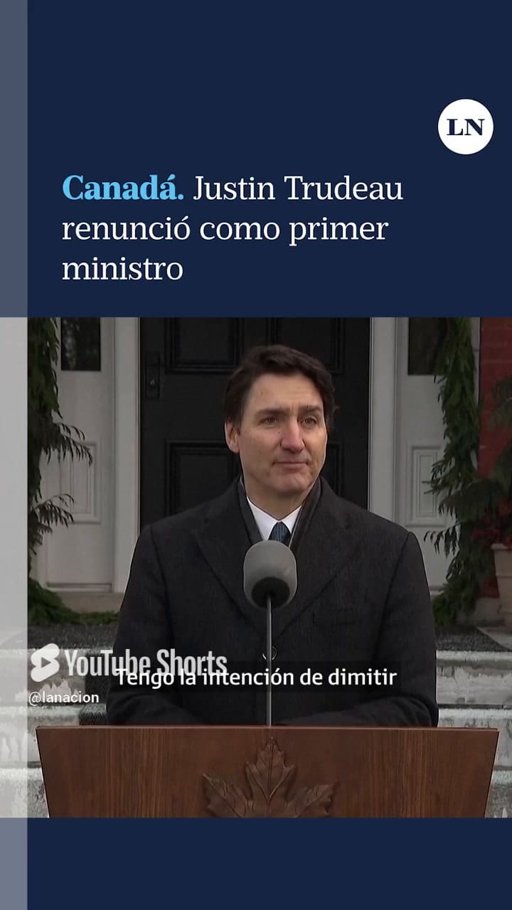 Justin Trudeau renunció como primer ministro canadiense