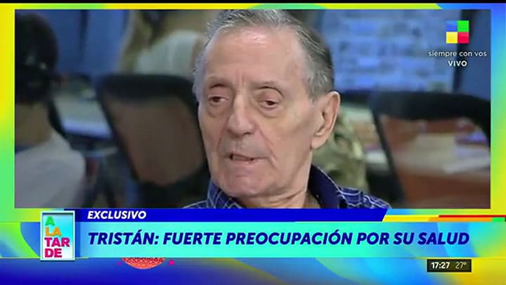 Preocupación por la salud del humorista Tristán