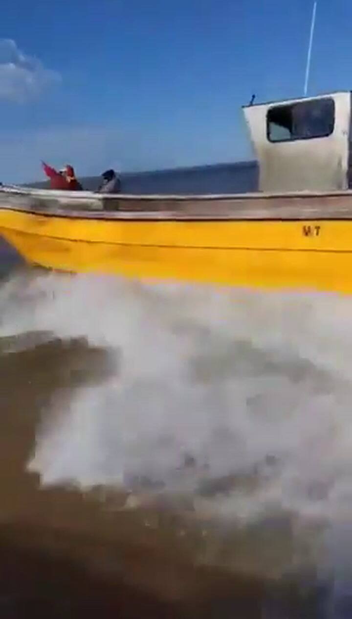 Persecución en aguas uruguayas