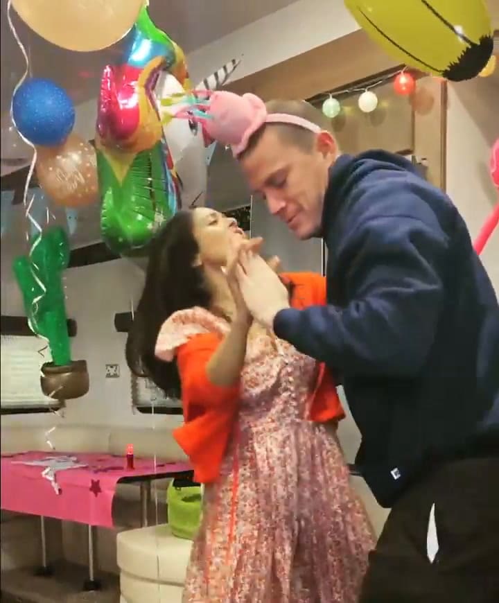 Salma y Channing