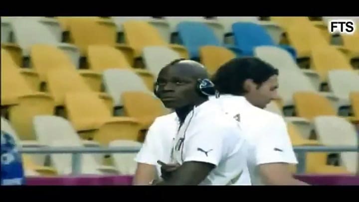 Lo mejor de Mario Balotelli. Fuente: Youtube